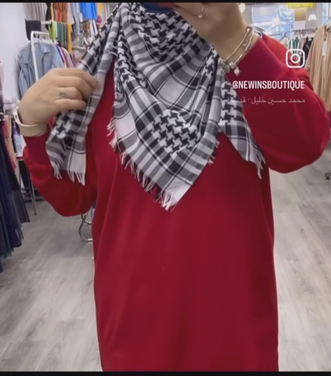 Keffiyeh Square Scarf
