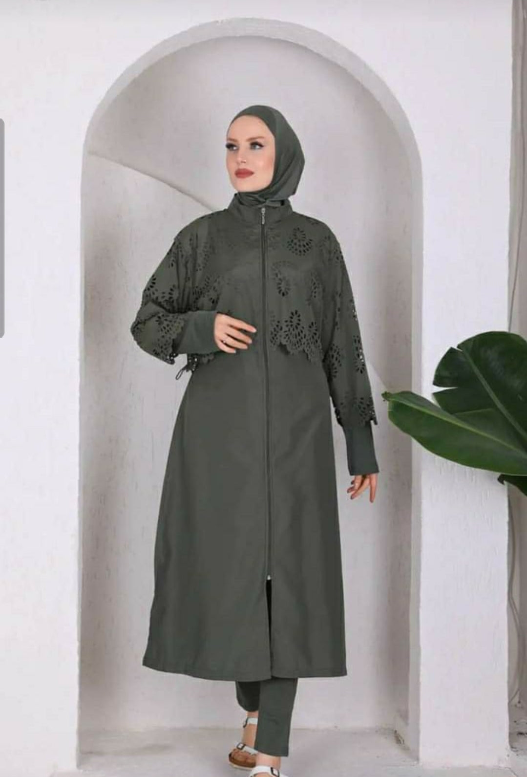 Full Cover Long Swimsuit  Burkini