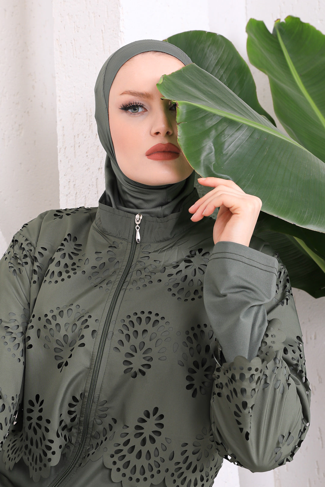 Full Cover Long Swimsuit  Burkini