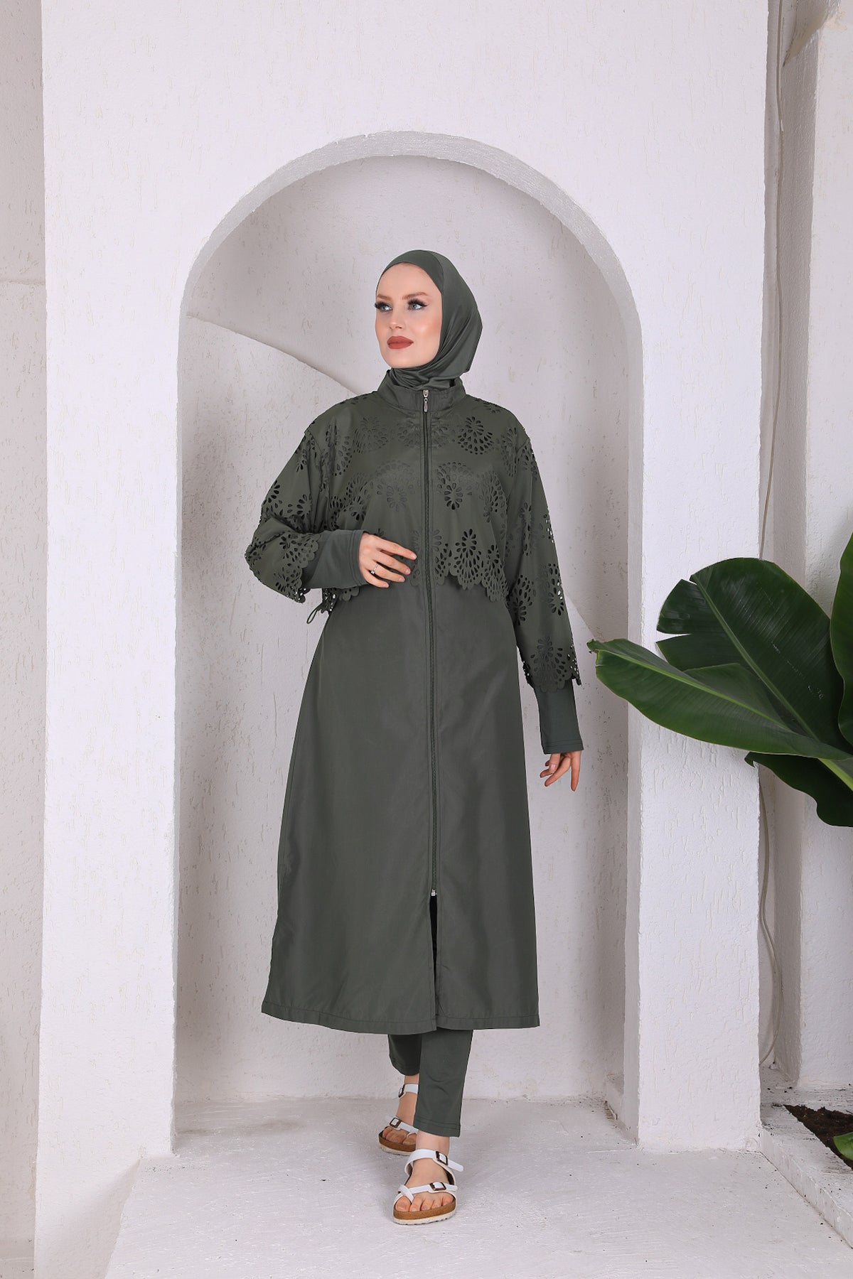 Full Cover Long Swimsuit  Burkini