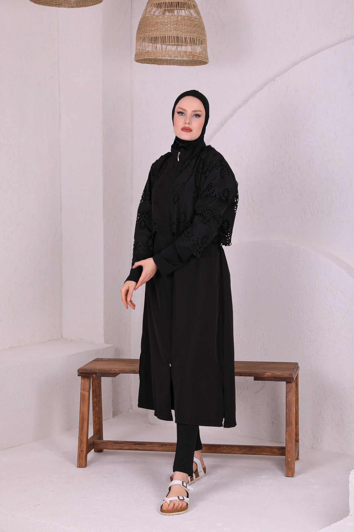Full Cover Long Swimsuit  Burkini